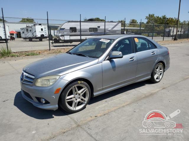 WDDGF54X78R010636 2008 MERCEDES-BENZ C-CLASS photo no. 1