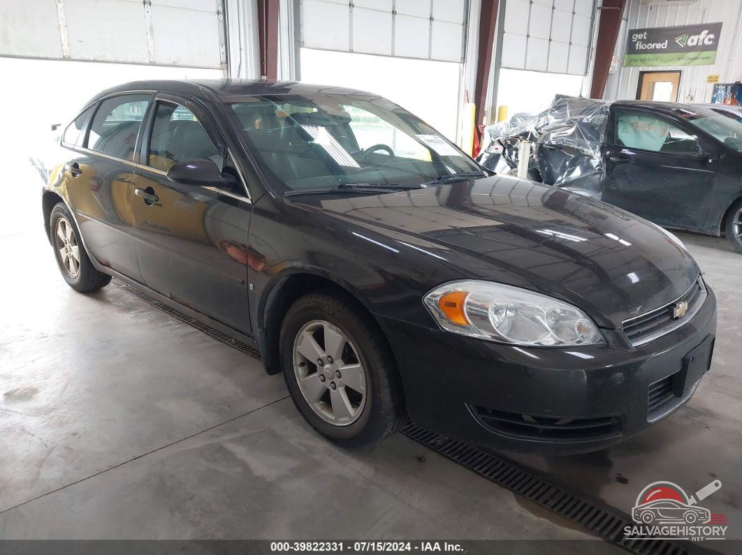 2G1WT58K989206433 2008 CHEVROLET IMPALA photo no. 9