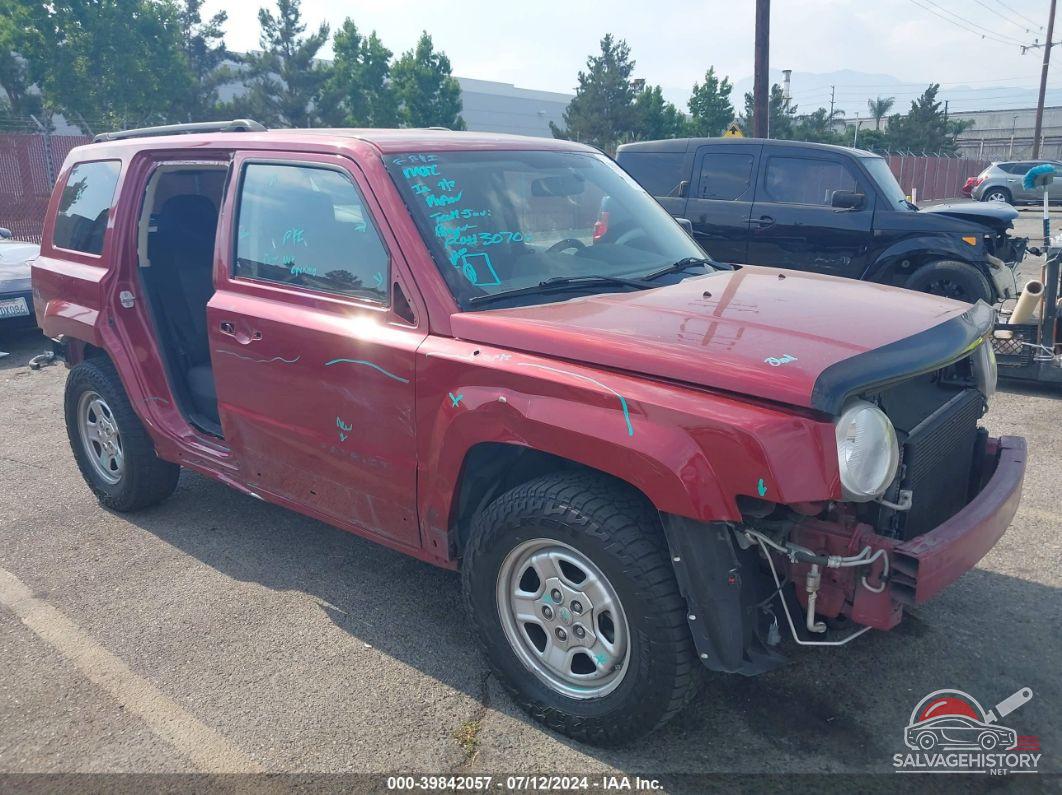 1C4NJPBA8CD673245 2012 JEEP PATRIOT photo no. 8
