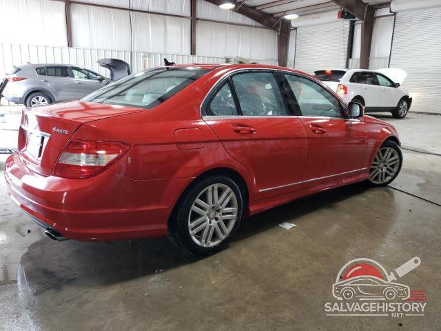 WDDGF81X39F272713 2009 MERCEDES-BENZ C-CLASS photo no. 3