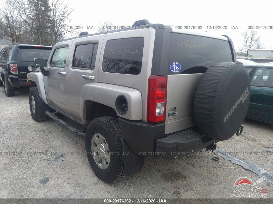 5GTEN13E598116550 2009 HUMMER H3 photo no. 3