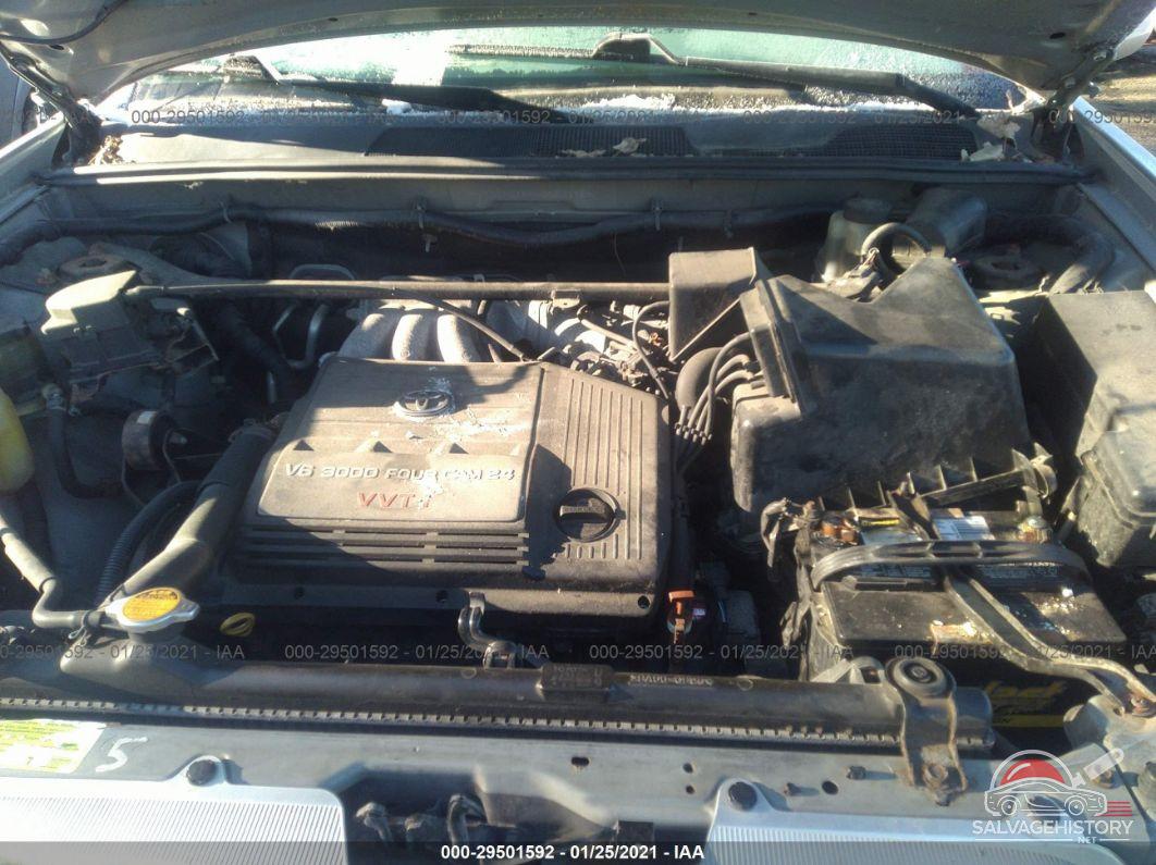 JTEGF21A510020175 2001 TOYOTA HIGHLANDER photo no. 10