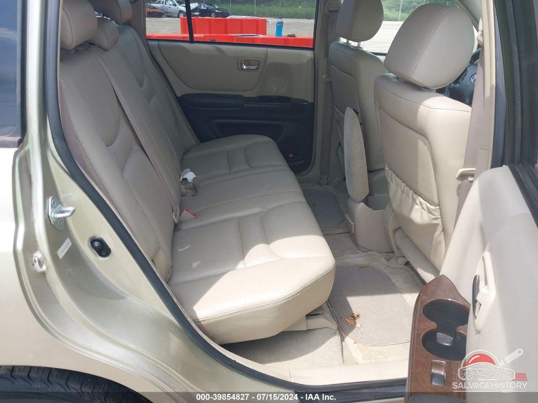 JTEGF21A210018934 2001 TOYOTA HIGHLANDER photo no. 8