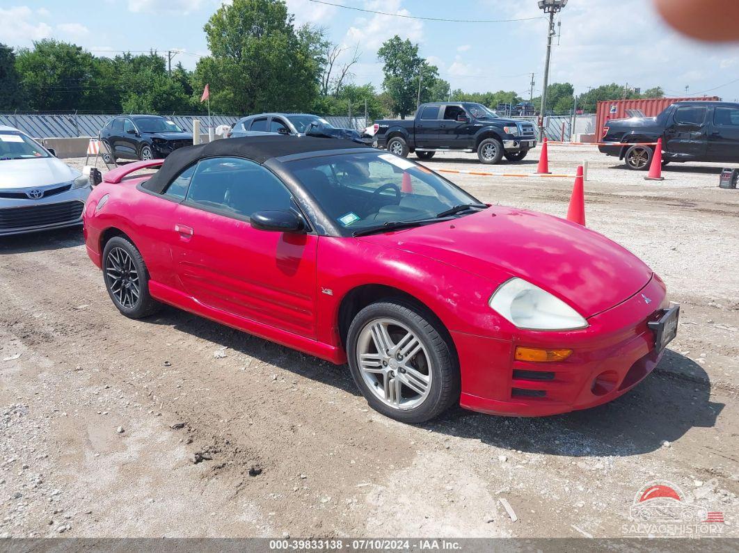 4A3AE55H83E183153 2003 MITSUBISHI ECLIPSE SPYDER photo no. 4