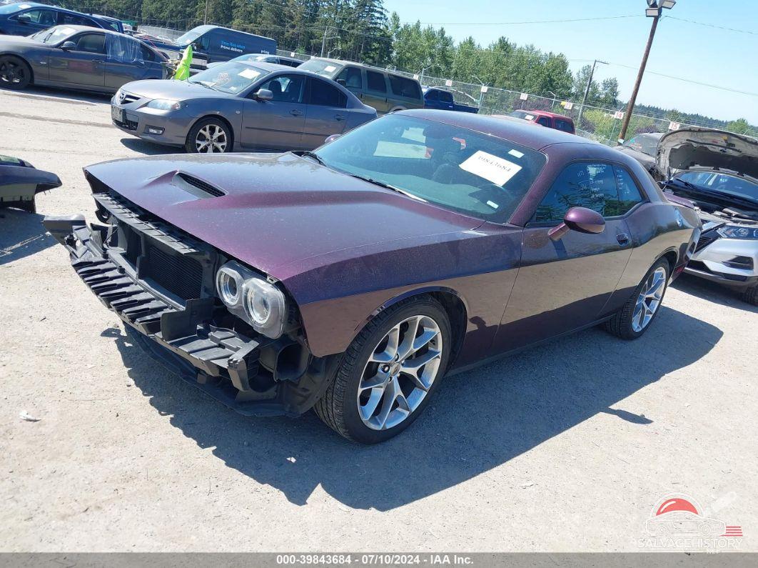 2C3CDZJG6NH159906 2022 DODGE CHALLENGER photo no. 2
