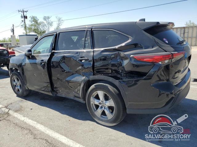 5TDCZRAH8MS521174 2021 TOYOTA HIGHLANDER photo no. 2