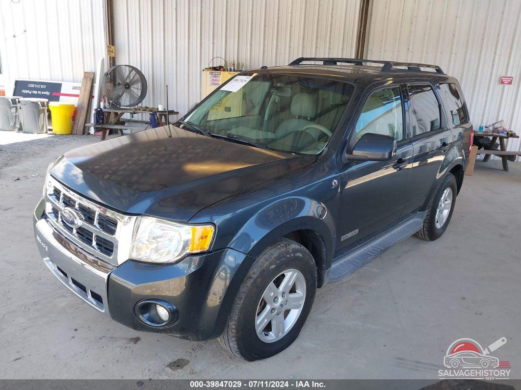 1FMCU49H98KB98249 2008 FORD ESCAPE HYBRID photo no. 2