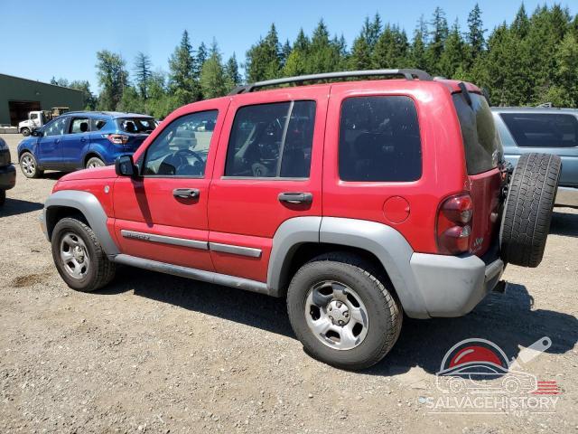 1J4GL48K15W617005 2005 JEEP LIBERTY photo no. 2