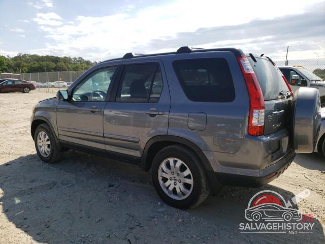 SHSRD789X6U431746 2006 HONDA CRV photo no. 2