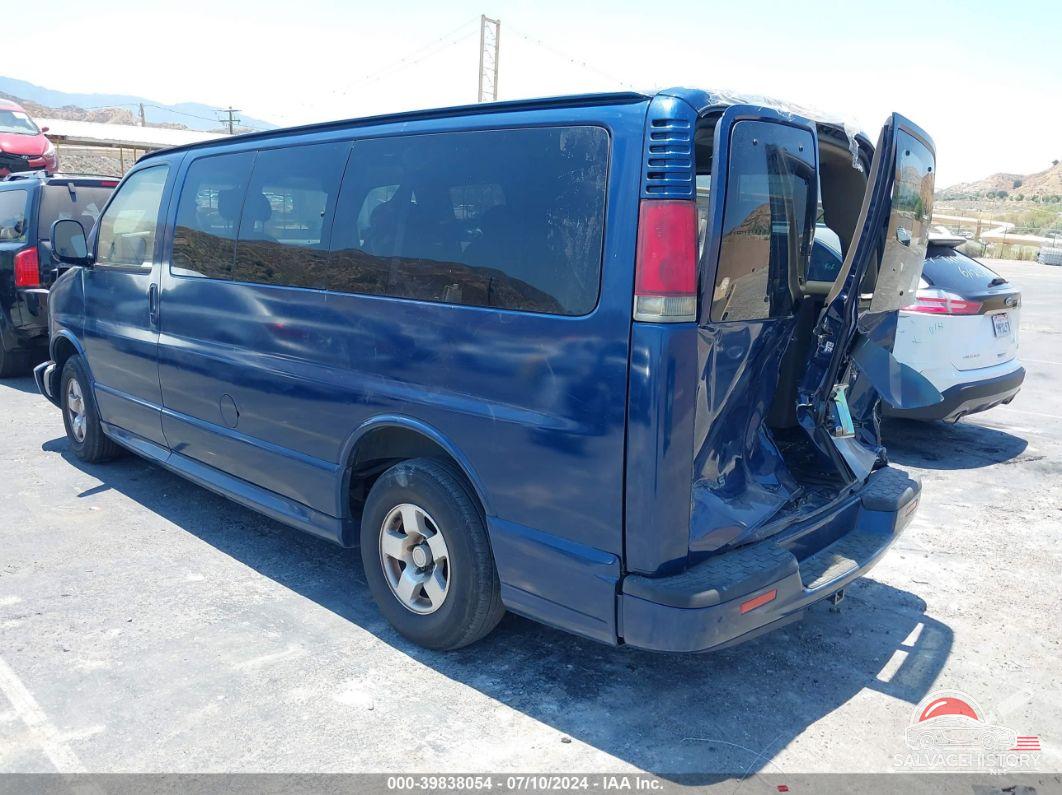 1GNFG65R211237883 2001 CHEVROLET EXPRESS LT photo no. 3
