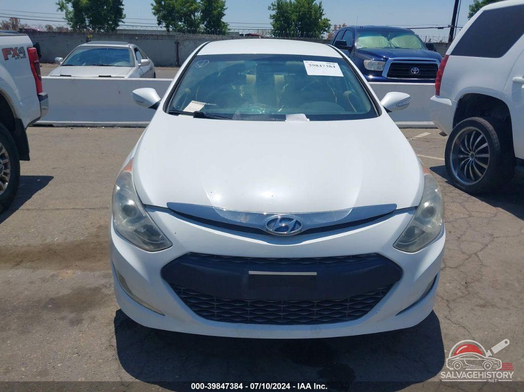 KMHEC4A41BA012804 2011 HYUNDAI SONATA HYBRID photo no. 6