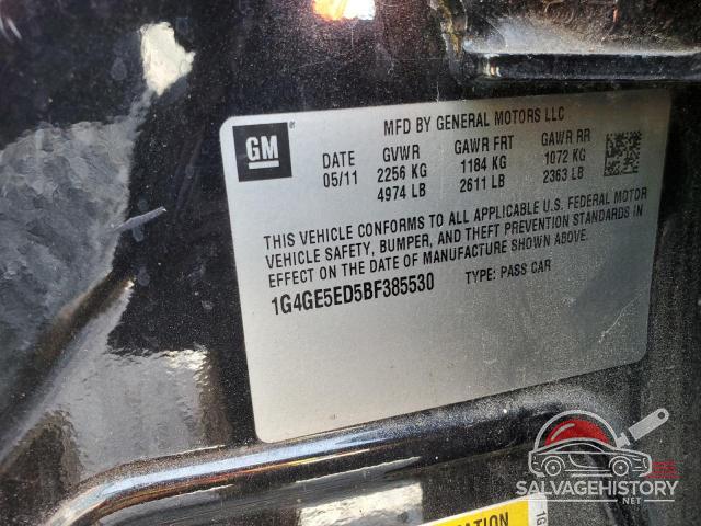 1G4GE5ED5BF385530 2011 BUICK LACROSSE photo no. 13