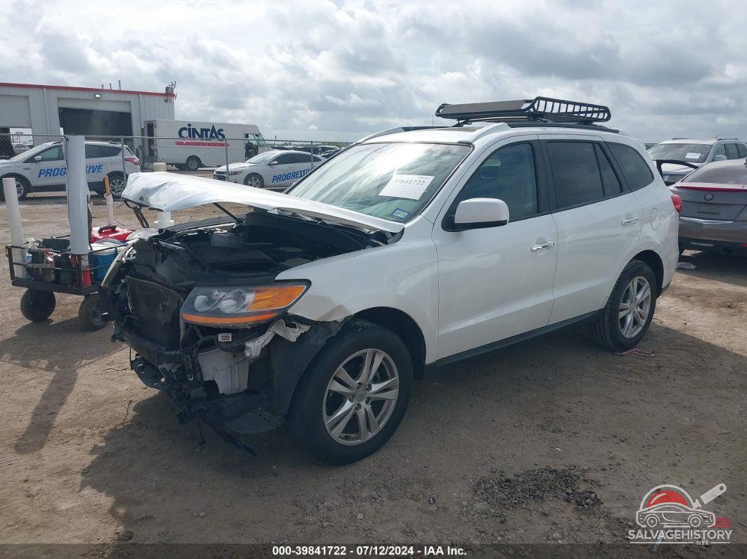 5XYZK3ABXBG090192 2011 HYUNDAI SANTA FE photo no. 2