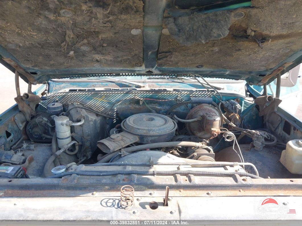 ccl249s200399 1979 CHEVROLET C/K 20 2D 2WD 350V8 GAS GREEN photo no. 10