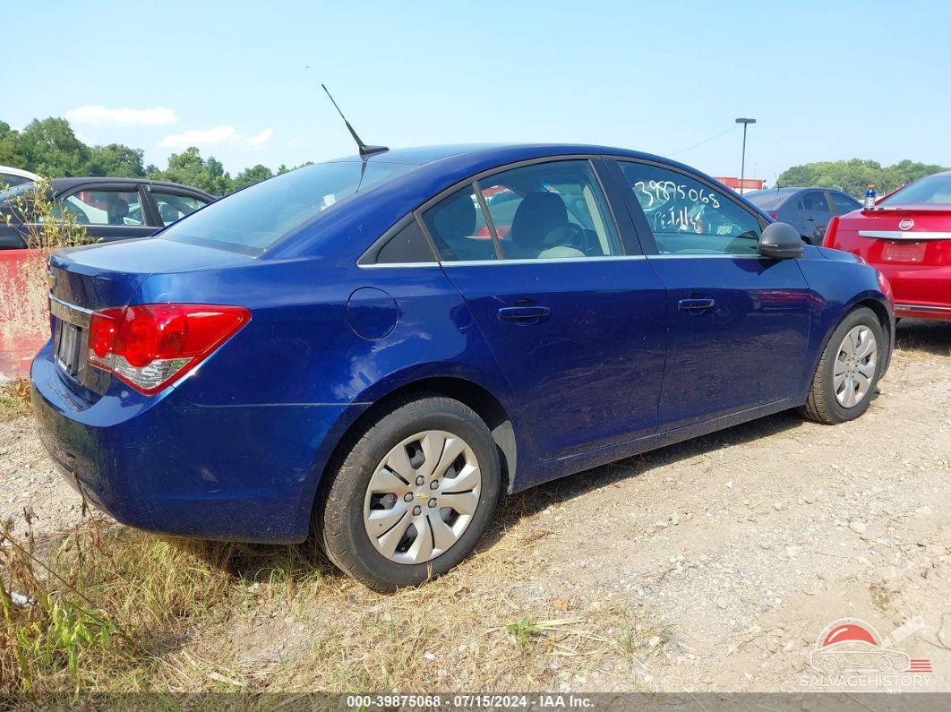 1G1PC5SH8C7221498 2012 CHEVROLET CRUZE photo no. 4