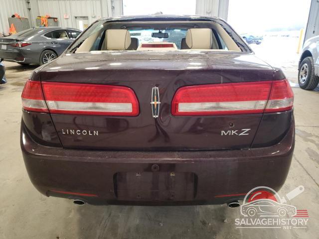 3LNHL2GC2BR768485 2011 LINCOLN MKZ photo no. 6