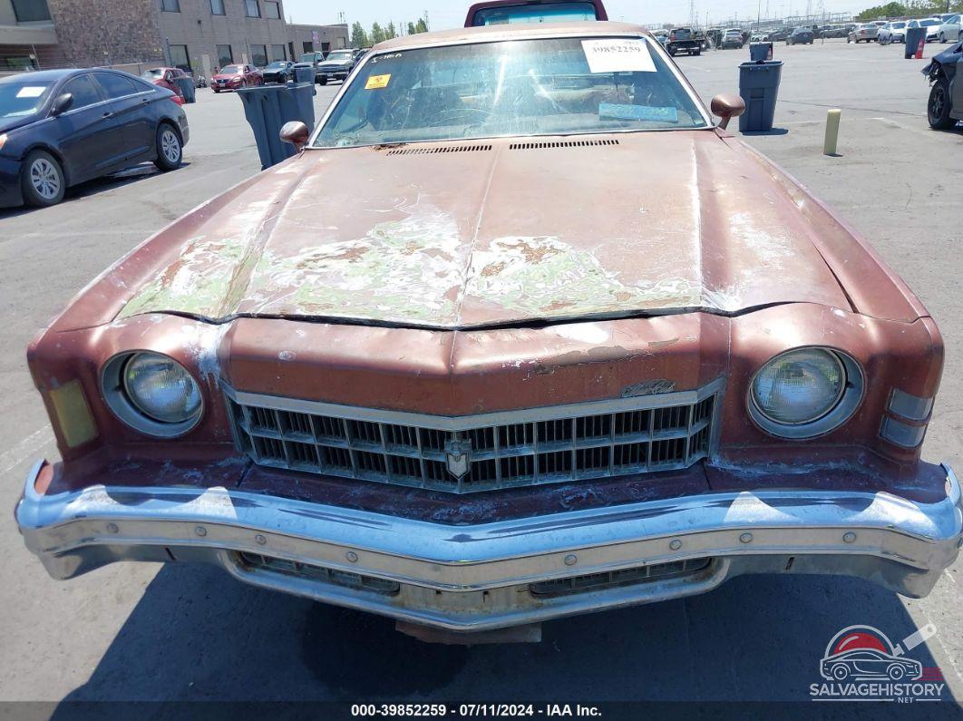 1H57H5Z421892 1975 CHEVROLET MONTE CARLO photo no. 6