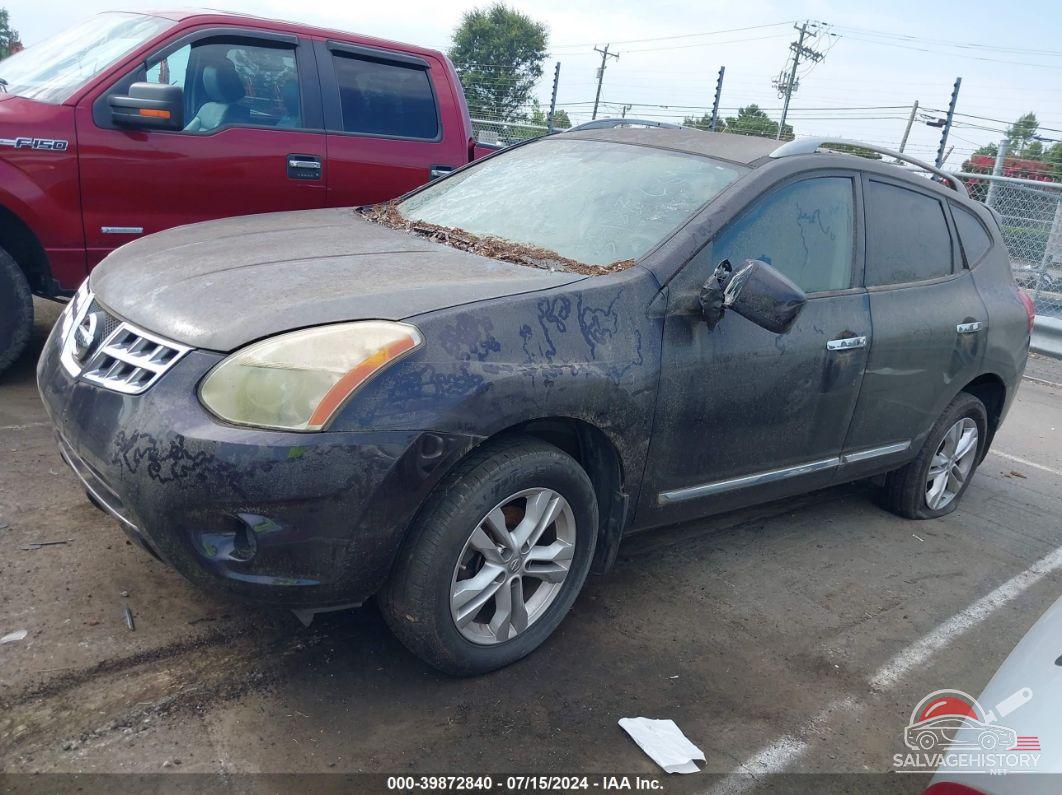 JN8AS5MV6DW612454 2013 NISSAN ROGUE photo no. 2