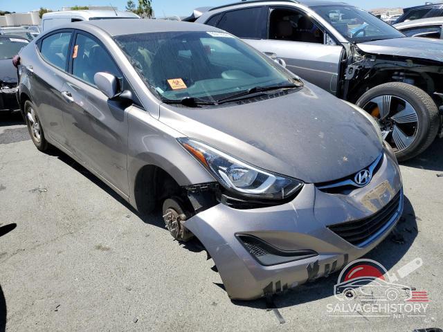 5NPDH4AEXEH500396 2014 HYUNDAI ELANTRA photo no. 4