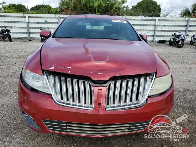 1LNHL9DR9CG800892 2012 LINCOLN MKS photo no. 5
