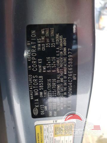 KNDMG4C76E6538977 2014 KIA All Models photo no. 13