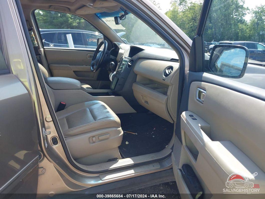5FNYF4H58AB039625 2010 HONDA PILOT photo no. 5