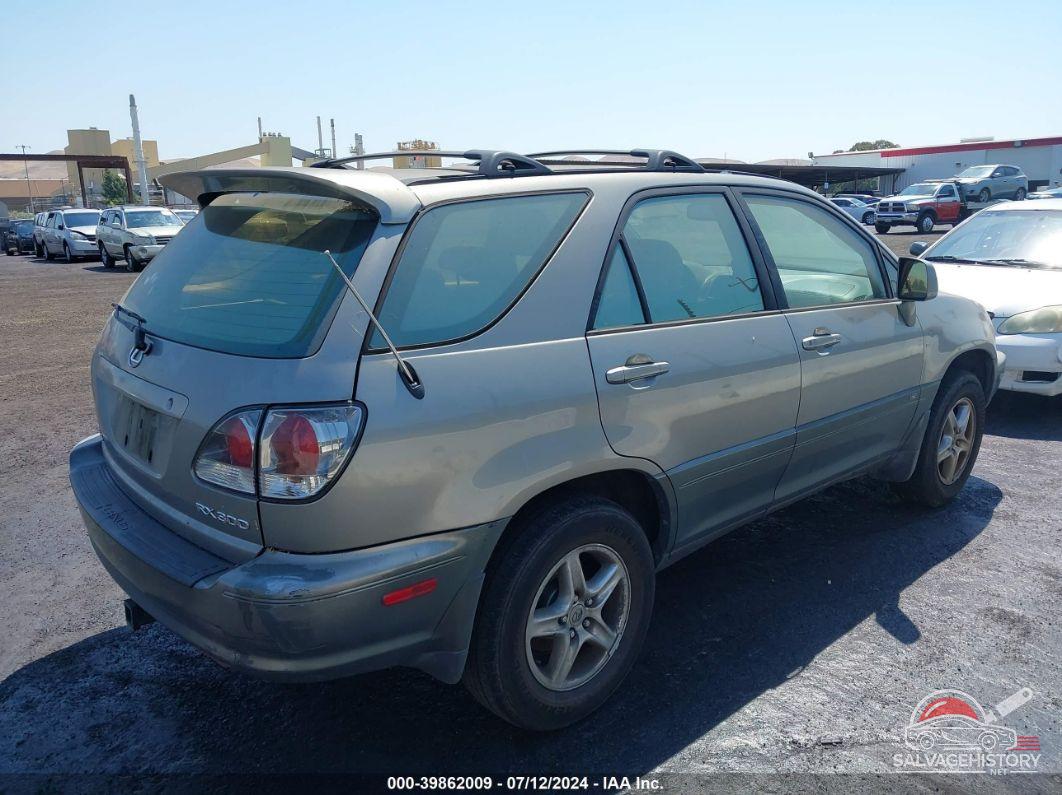 JTJHF10U020282120 2002 LEXUS RX 300 photo no. 4
