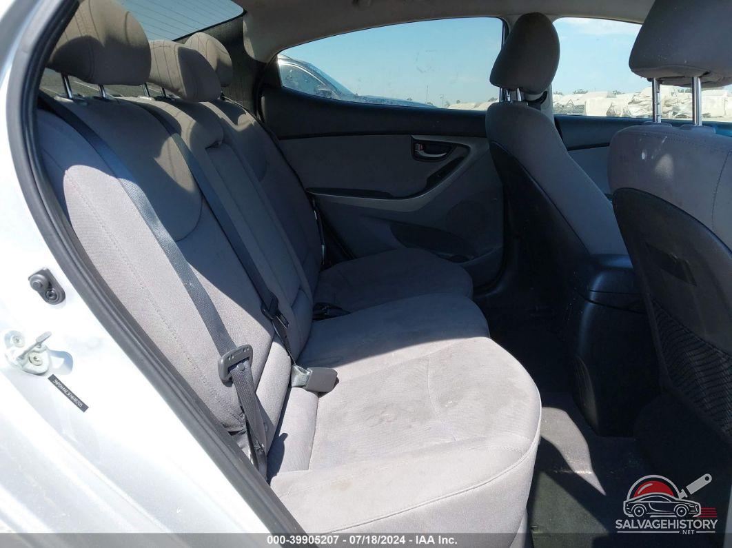 5NPDH4AE3FH646205 2015 HYUNDAI ELANTRA photo no. 8