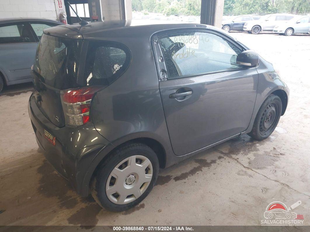 JTNJJXB06CJ020030 2012 TOYOTA SCION IQ photo no. 4