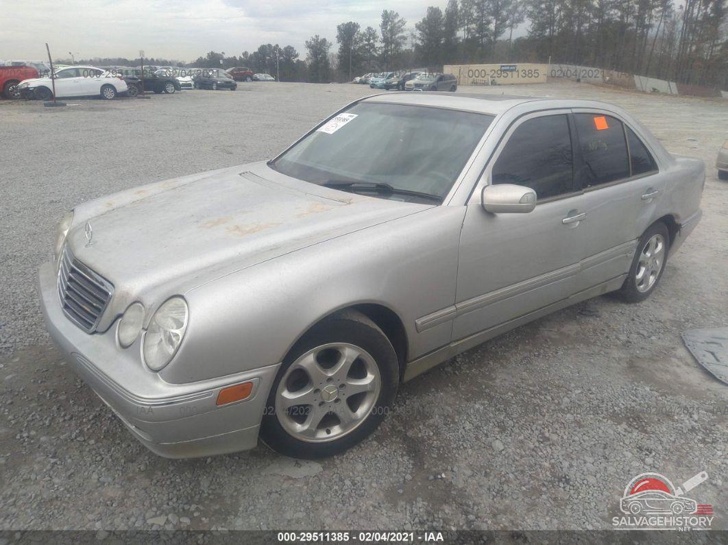 WDBJF65J62B468196 2002 MERCEDES-BENZ E-CLASS photo no. 2