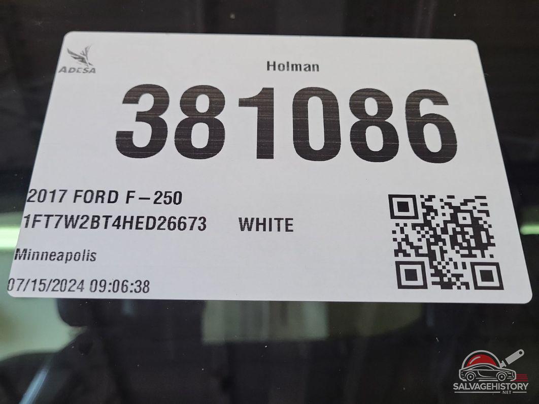 1FT7W2BT4HED26673 2017 FORD F-250 photo no. 17