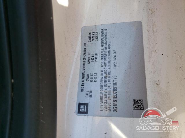 2G1FB1ED7B9107179 2011 CHEVROLET CAMARO photo no. 12