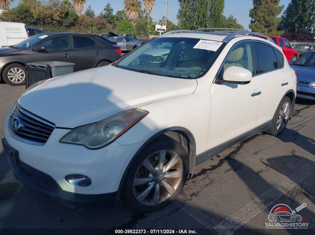 JNKAJ09F38M361640 2008 INFINITI EX35 photo no. 2