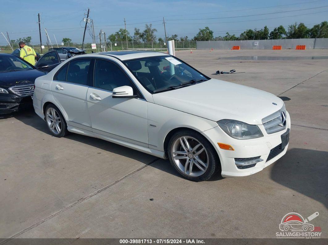 WDDGF4HB0CR195324 2012 MERCEDES-BENZ C 250 photo no. 9