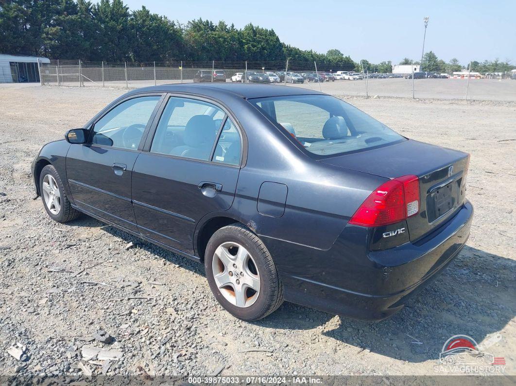 2HGES26744H507504 2004 HONDA CIVIC photo no. 3