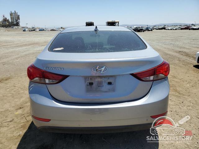5NPDH4AE6FH627597 2015 HYUNDAI ELANTRA photo no. 6