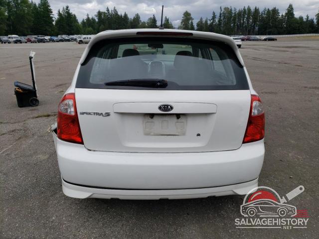 KNAFE161255108466 2005 KIA SPECTRA photo no. 6