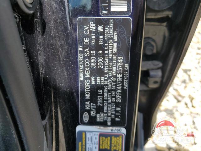 3KPFK4A76HE157848 2017 KIA FORTE photo no. 12