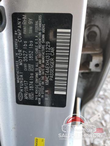 KMHCT4AEXHU311229 2017 HYUNDAI ACCENT photo no. 12