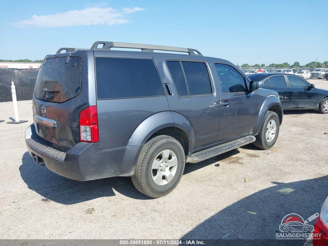 5N1AR1NNXBC634868 2011 NISSAN PATHFINDER photo no. 4