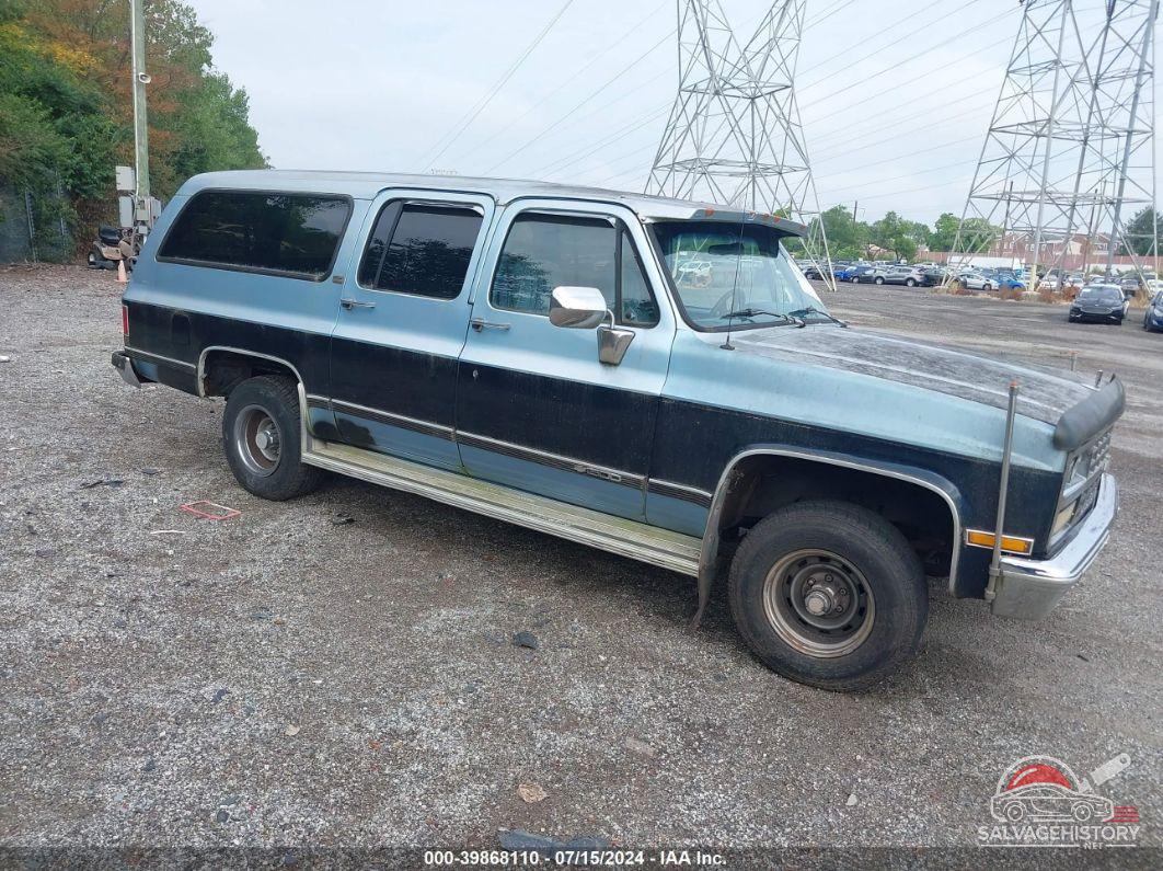 1GNEV16K7MF143110 1991 CHEVROLET SUBURBAN photo no. 2