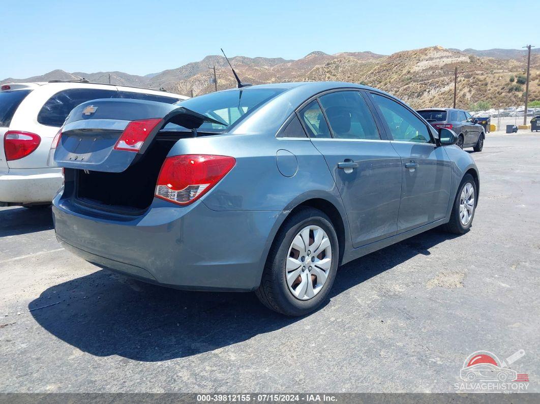 1G1PC5SH0C7264734 2012 CHEVROLET CRUZE photo no. 4
