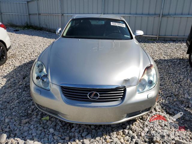 JTHFN48Y740051562 2004 LEXUS SC430 photo no. 5