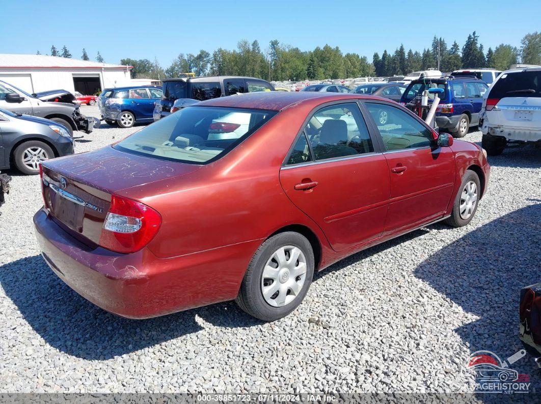 4T1BE32K14U299129 2004 TOYOTA CAMRY photo no. 4