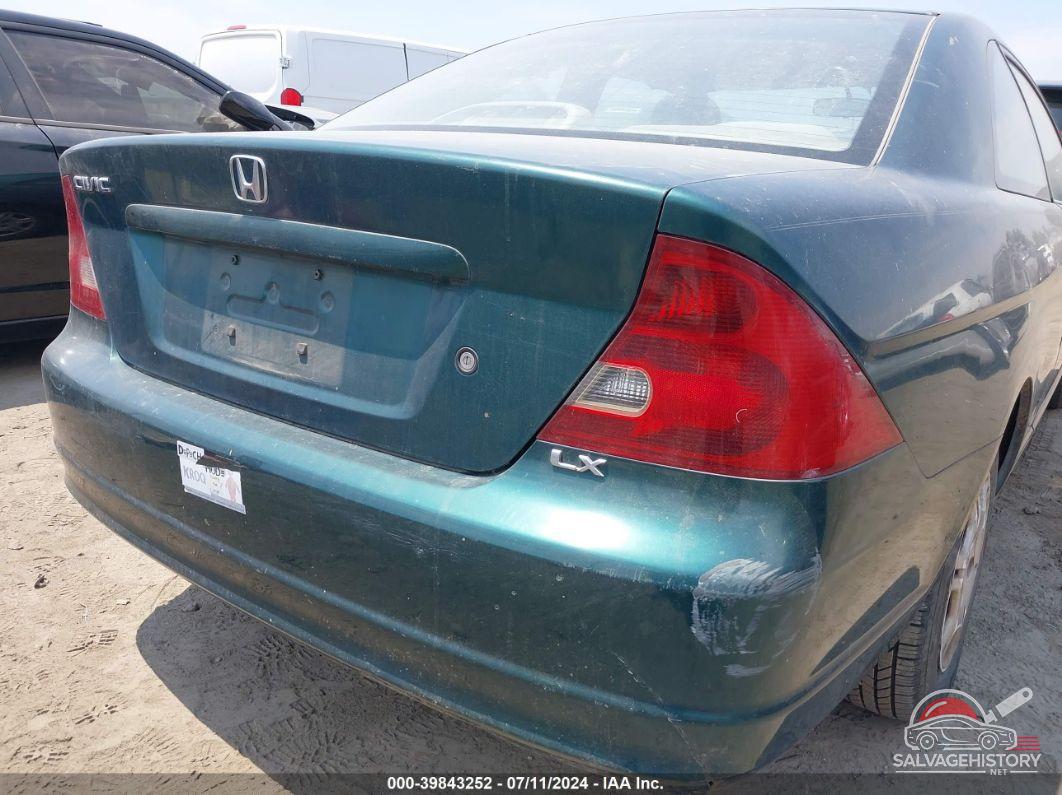 1HGEM22531L092818 2001 HONDA CIVIC photo no. 6