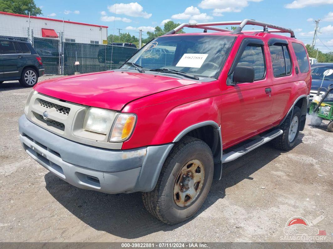 5N1ED28Y7YC573676 2000 NISSAN XTERRA photo no. 2