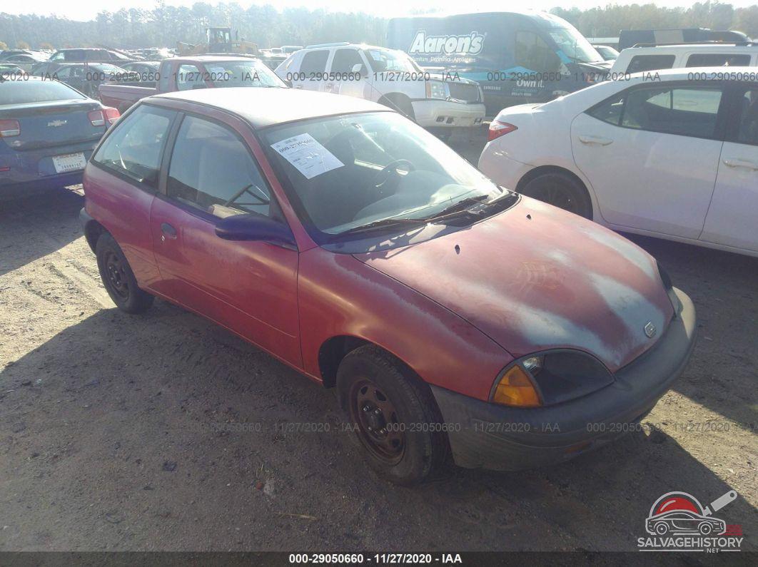 2C1MR2263T6736492 1996 GEO METRO photo no. 3