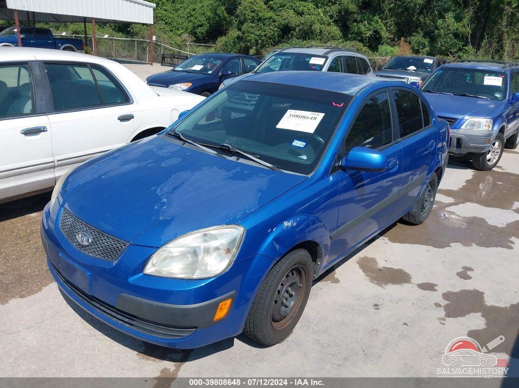 KNADE223896512005 2009 KIA RIO photo no. 2