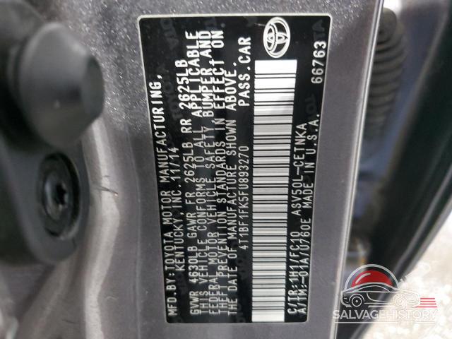4T1BF1FK5FU893270 2015 TOYOTA CAMRY photo no. 12