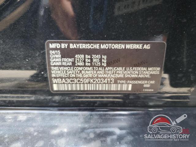 WBA3C3C59FK203413 2015 BMW 3 SERIES photo no. 13